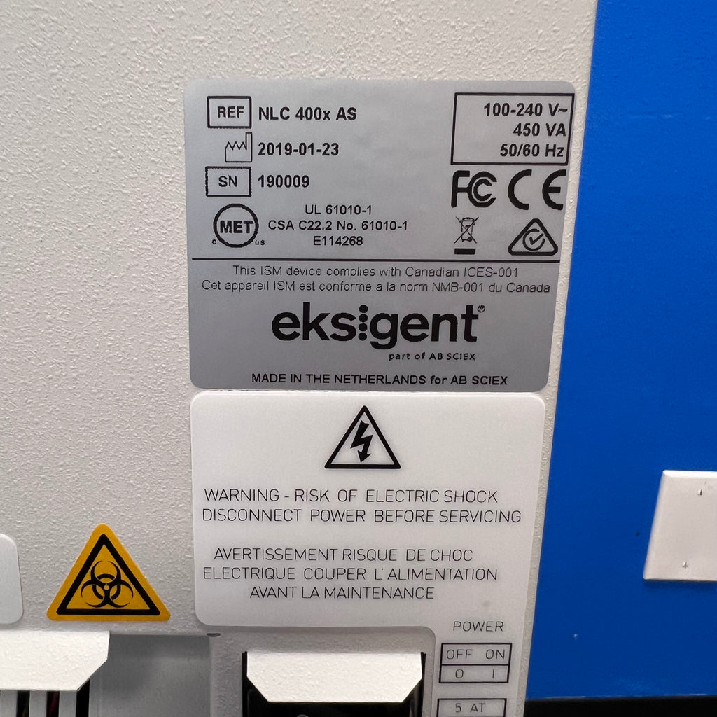 Eksigent Ekspert NanoLC 425 HPLC System with NanoLC 400x AS Autosampler 100–240V