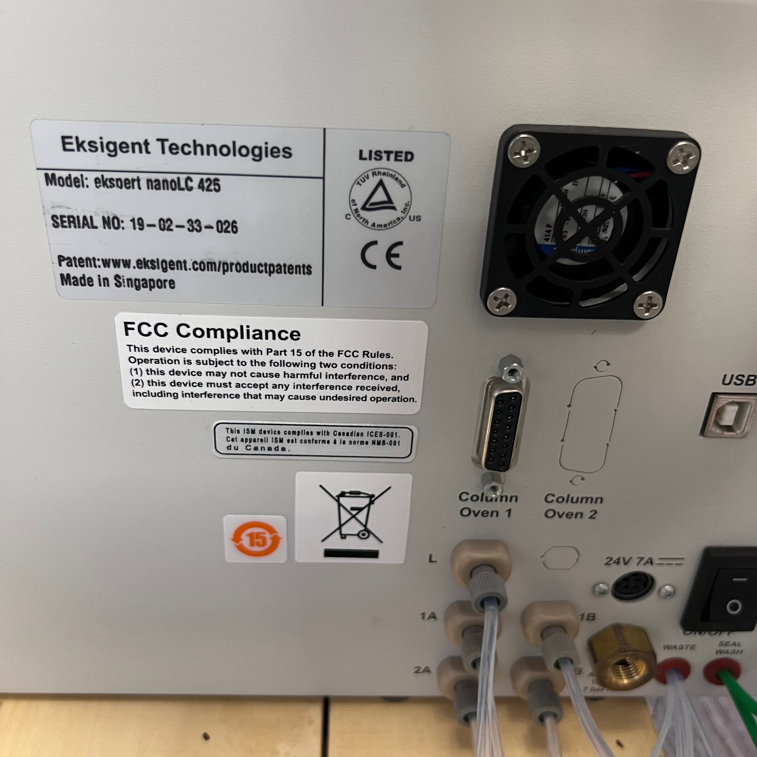 Eksigent Ekspert NanoLC 425 HPLC System with NanoLC 400x AS Autosampler 100–240V