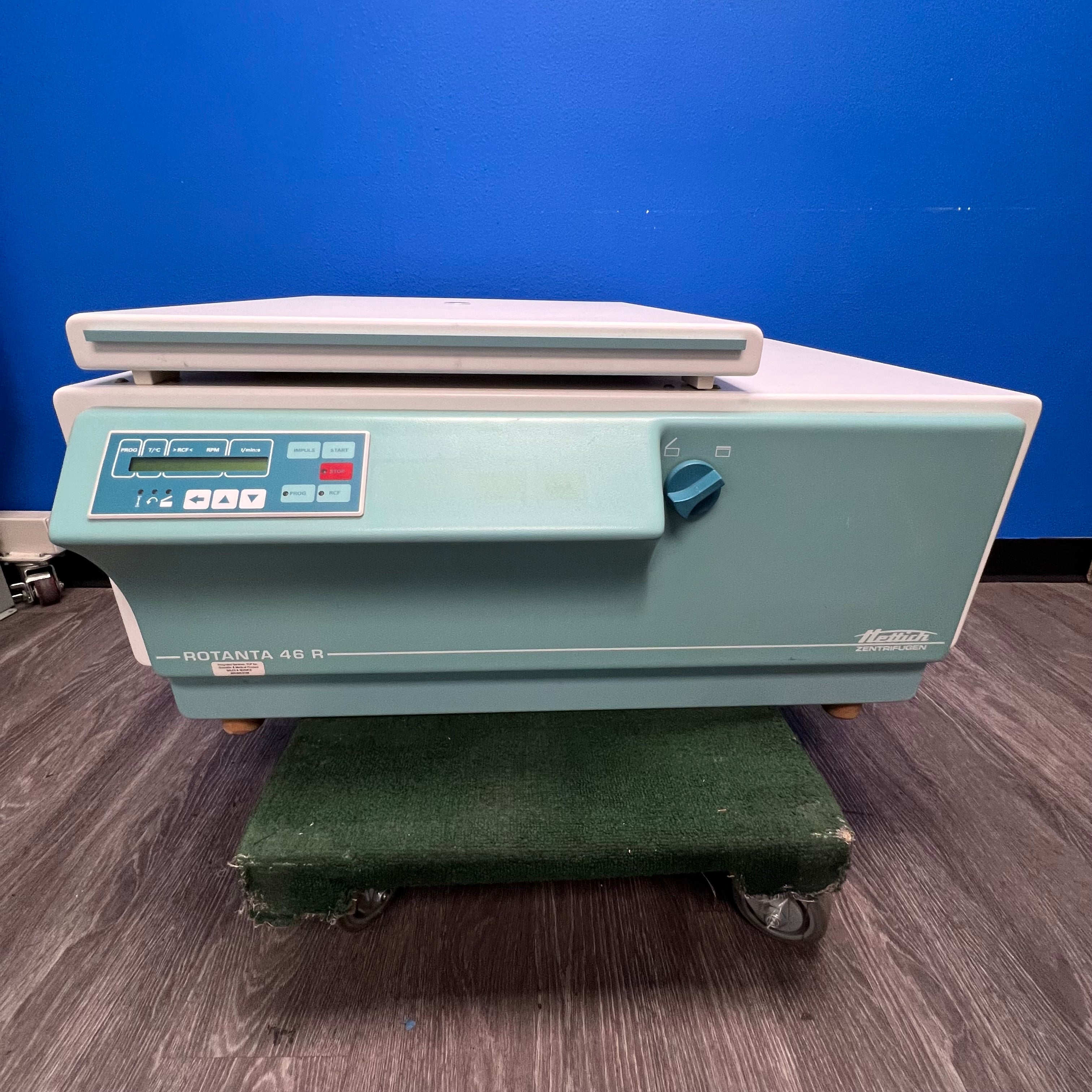 Hettich Rotanta 460R Refrigerated Benchtop Centrifuge Typ 4810-01 7500 RPM