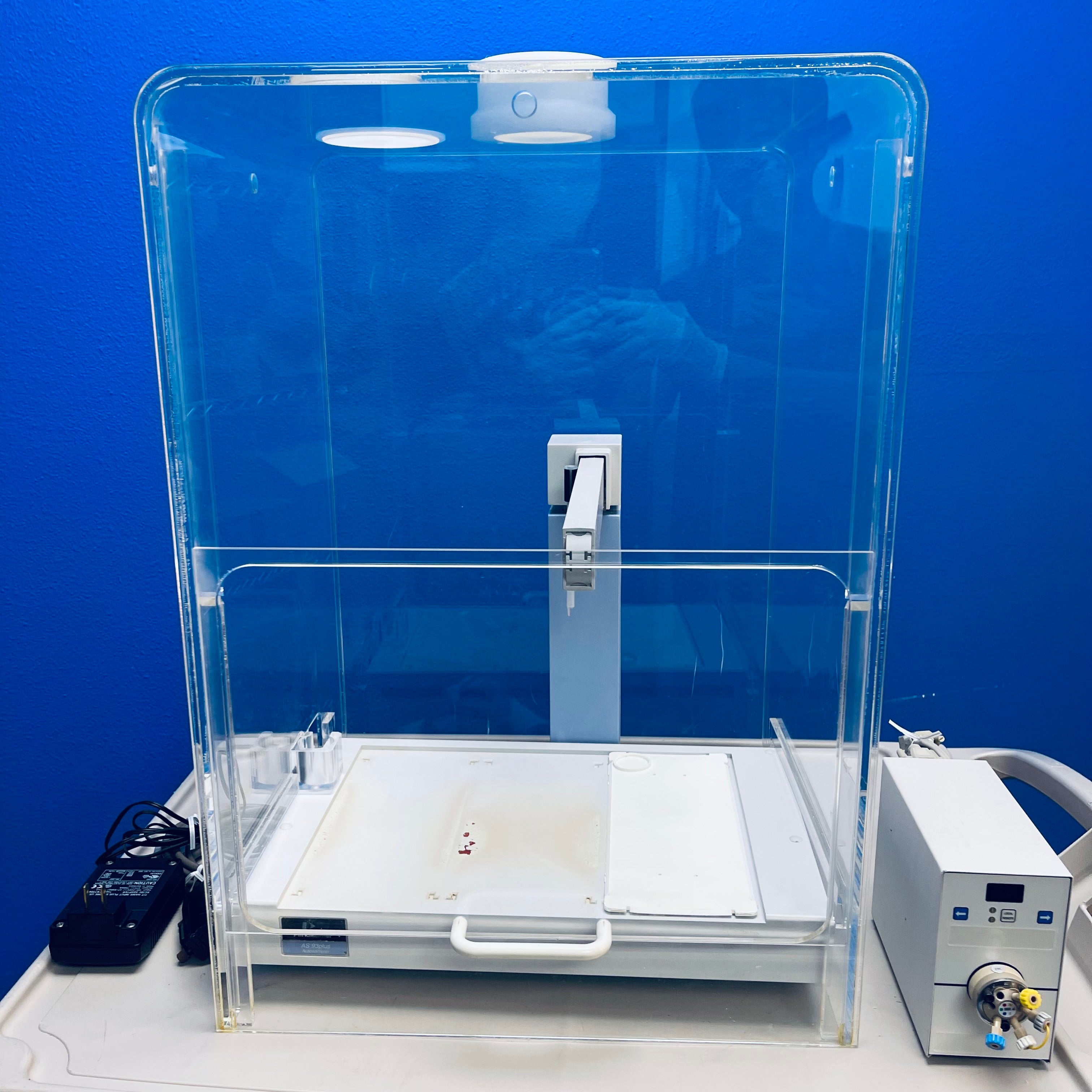 Perkin Elmer AS 93plus Autosampler for Atomic Spectroscopy w/Remote EV750-100-S2