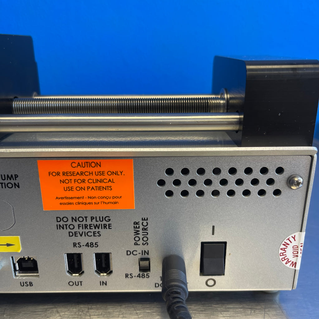 KD Scientific KDS Legato 100 Syringe Pump Single Syringe Infusion Pump Touch HMI
