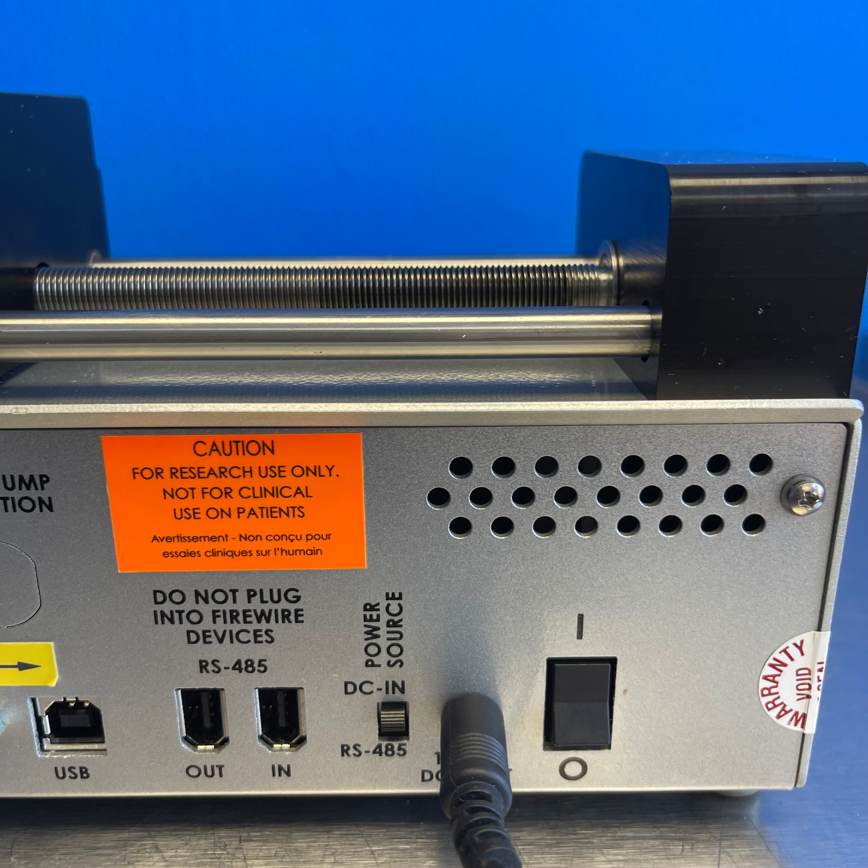 KD Scientific KDS Legato 100 Syringe Pump Single Syringe Infusion Pump Touch HMI
