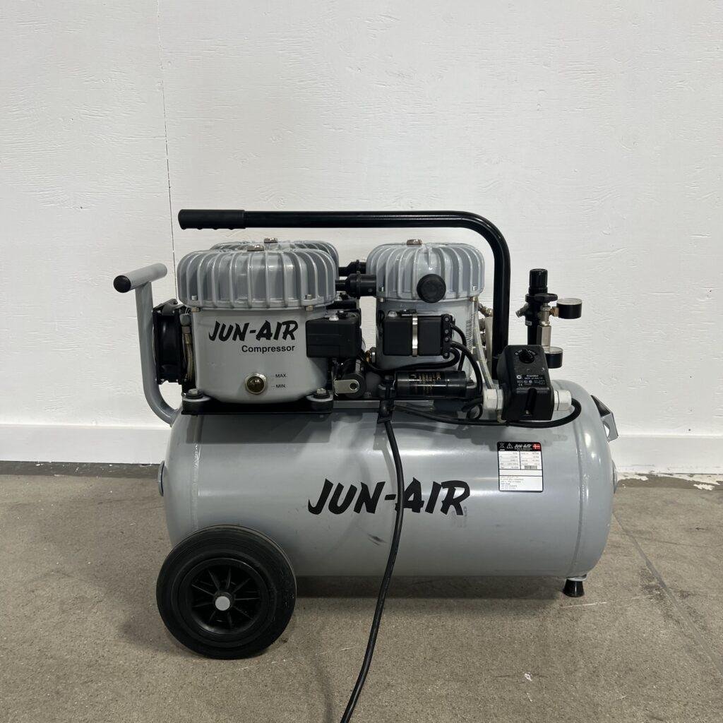 JUN-AIR Model 6 18-50 Silent Dual Head Air Compressor