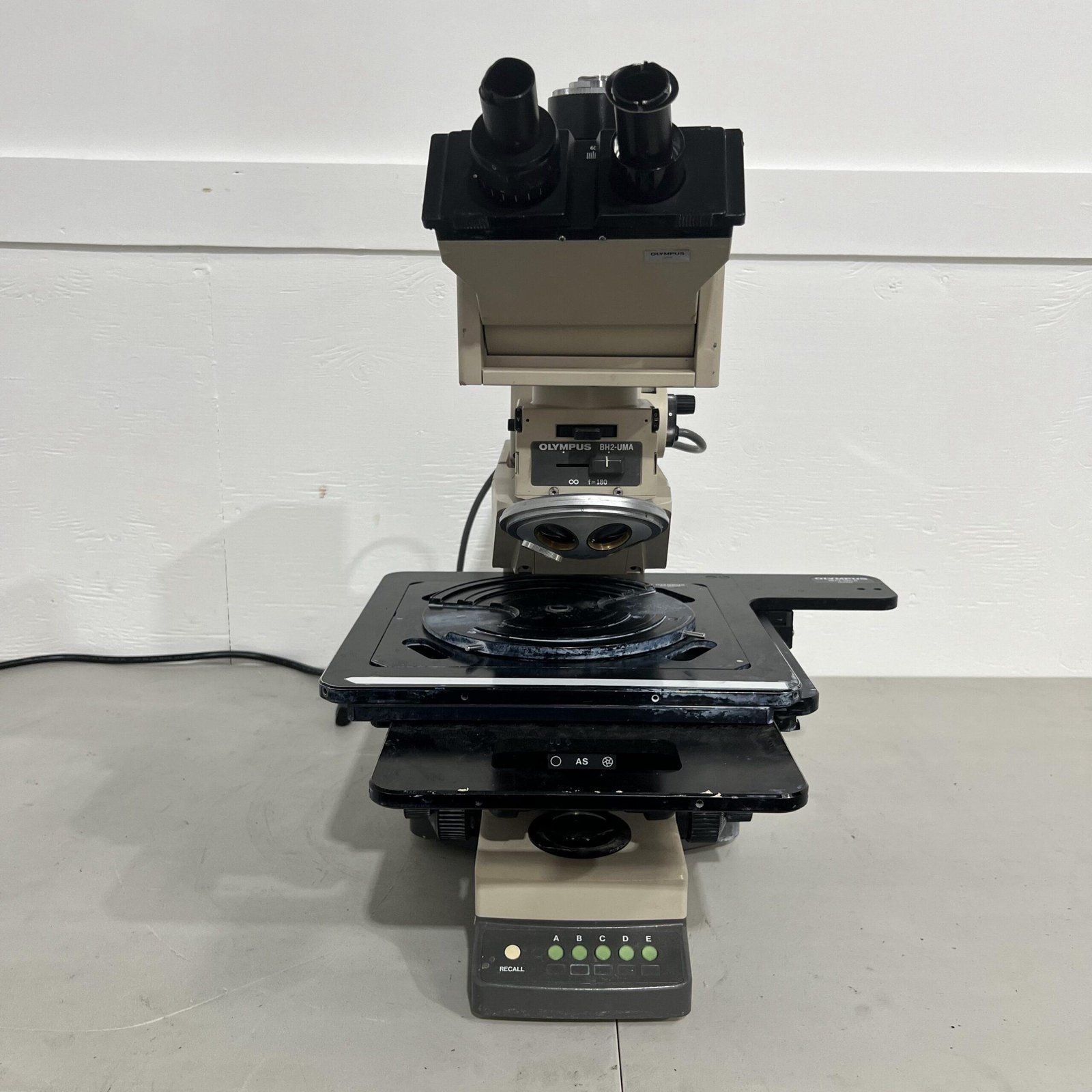 Olympus BH3-MJLT2 industrial metallurgical inspection microscope front view