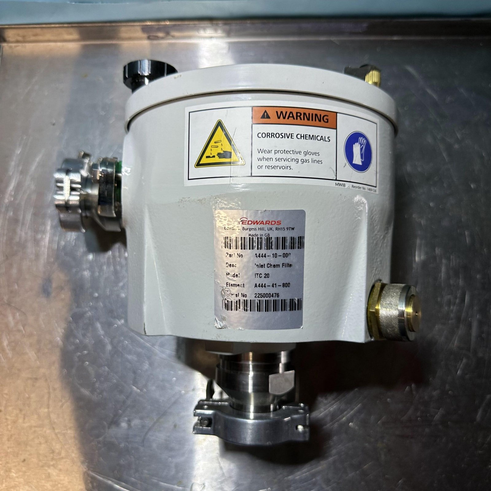Edwards ITC 20 Inlet Chemical Filter A444-10-000